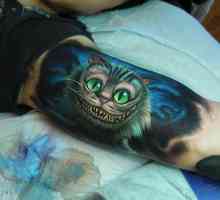 "Cheshire Cat" - татуировка с положителна стойност за оптимистичните хора