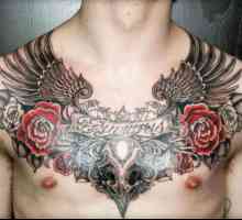 Мъжки татуировка върху гръдната кост: най-различни стилове и възможности за изображения