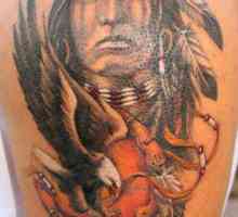 Оригинален татуировка - "индианците"