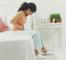 Какви са причините за болки в корема при жените в ляво?