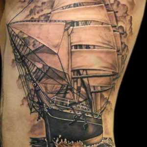 Татуировка "кораб": таен смисъл носи тази снимка?